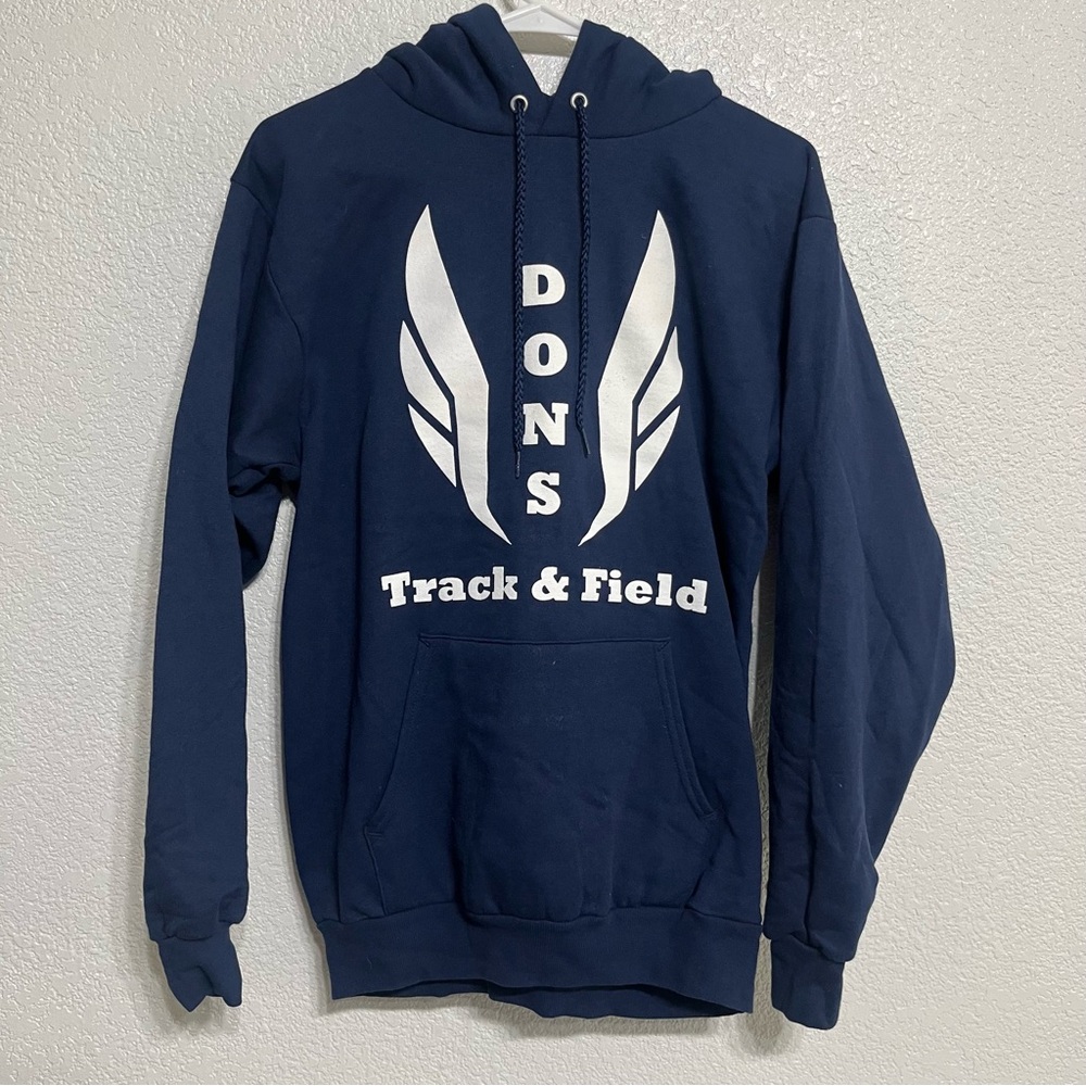 Coronado High School Dons Navy Blue Track and Field Sweatshirt Hoodie